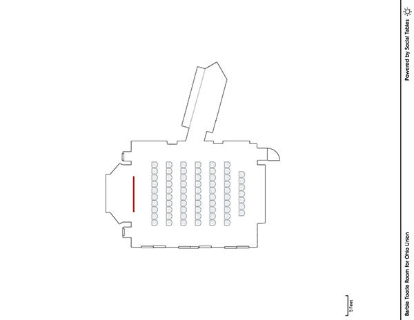 Barbie Tootle Room - Theater Diagram