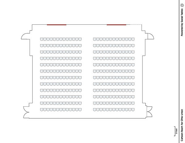Cartoon Room - Theater Diagram