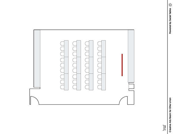 Creative Arts Room - Classroom Diagram