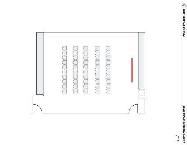 Creative Arts Room - Theater Diagram