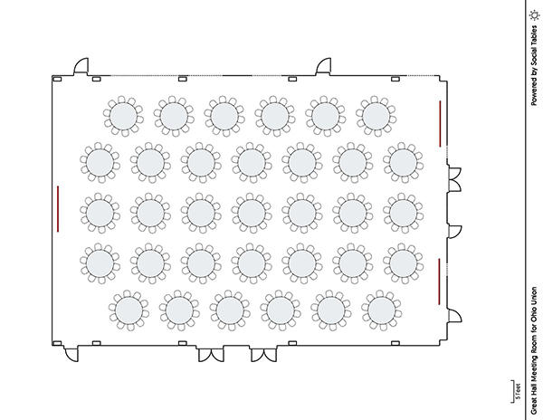 Great Hall Meeting Room, Banquet