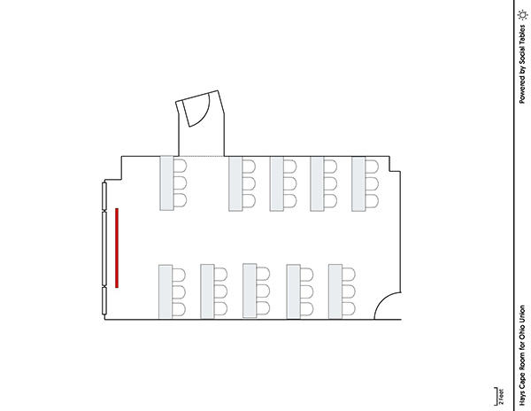 Hays Cape Room - Classroom Diagram