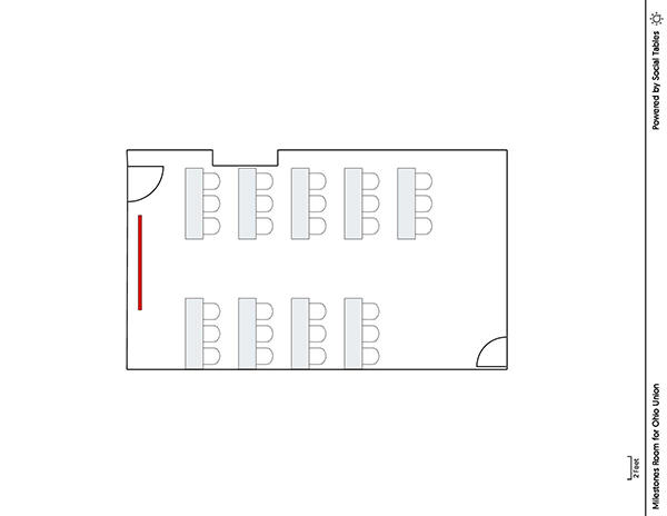 Milestones Room - Classroom Diagram