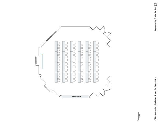 Traditions Room - Classroom Diagram