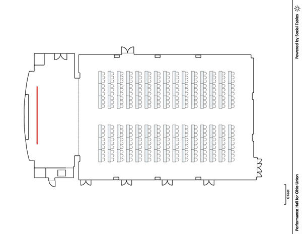 Performance Hall - Classroom Diagram