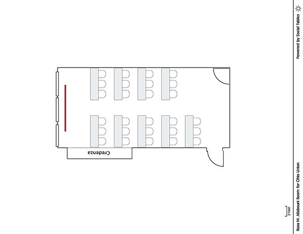 Rosa M. Ailabouni Room - Classroom Diagram
