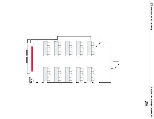 Suzanne Scharer Room - Classroom Diagram