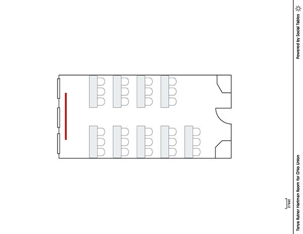 Tanya Rutner Hartman Room - Classroom Diagram