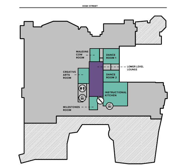 Lower Level Map