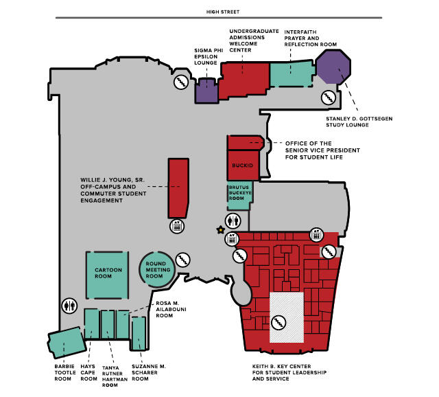 Third Floor Map
